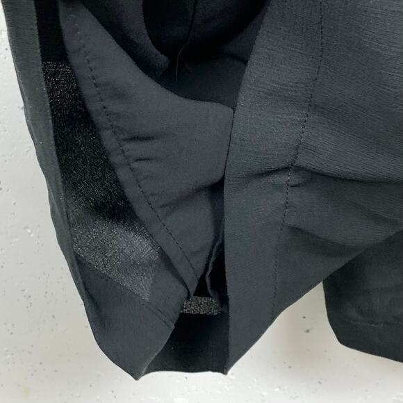 4Sienna Womens Spaghetti Strap Jumpsuit Back Buttons Cutout Black Size Large - Picture 10 of 15